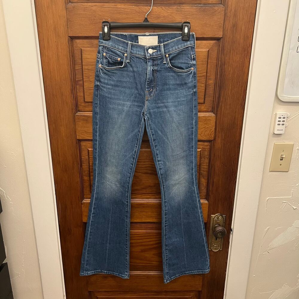 Mother Denim The Weekender Its A Small World sz 24 Women's Jeans $255